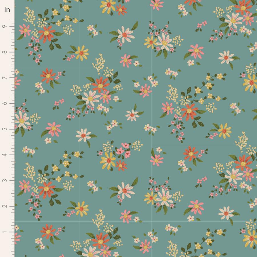 Chic Escape Daisyfield Teal