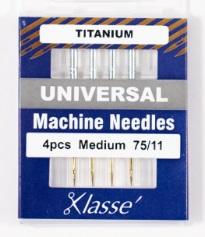 Klasse Titanium Universal 75/11 4-Pack Needles