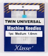 Klasse Twin Universal 1.6mm/80 Single Needle