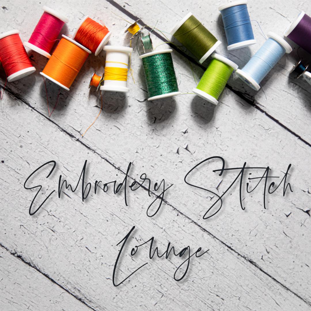 Embroidery Stitch Lounge Pat