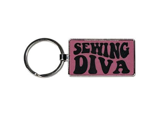 Sewing Diva Key Ring