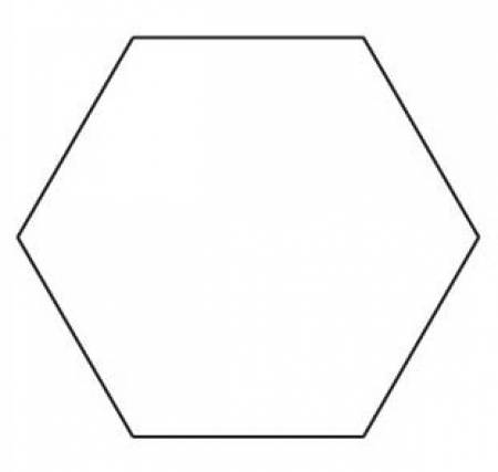 1in Hexagon Papers (100 pieces per bag)