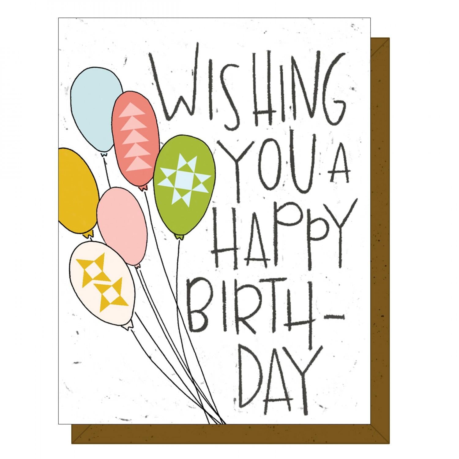 Wishing You A Happy BDay card
