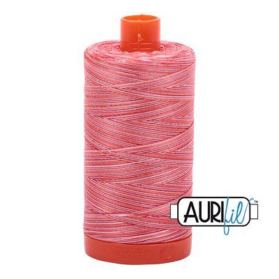 Aurifil 50wt #4668 Spotted Pinks Variegated