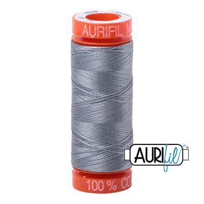 Aurifil Cotton 50wt 220yds #2610 LIGHT BLUE GRAY