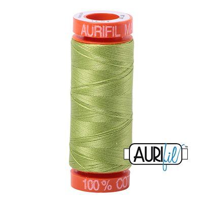 Aurifil Cotton Mako 50wt 220yds #1231 SPRING GREEN