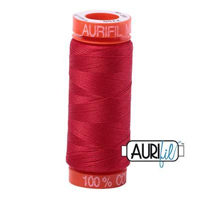 Aurifil Cotton Mako 50wt 220yds #2250 RED