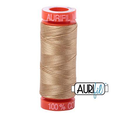 Aurifil Cotton Mako 50wt 220yds #5010 BLOND BEIGE