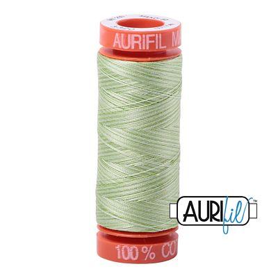 Aurifil Cotton Mako Vari 50wt 220yds #3320 LIGHT SPRING GREEN