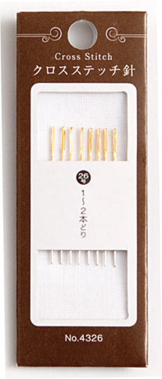 Cosmo Cross Stitch Needles, Assorted Sizes 16 to 26 – Lucky Jonquil