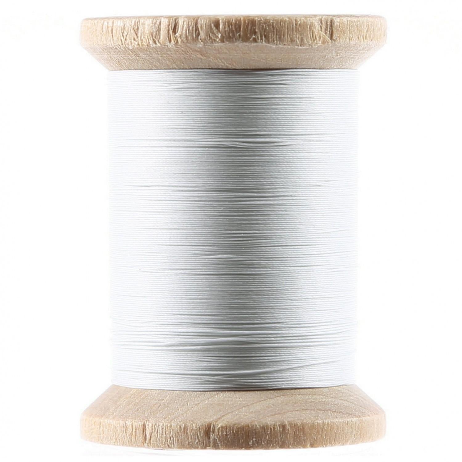 Cotton Hand Quilting Thread 3-Ply 500yd White
