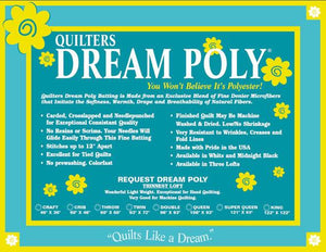 Dream Request Poly White Twin