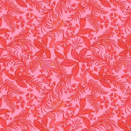 Exotica Pink Tropical Toile