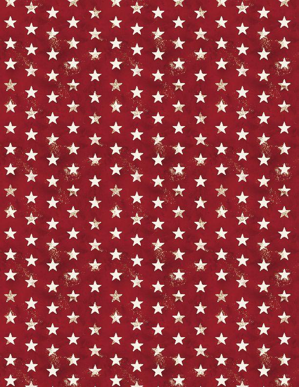 Americana Small Star Red