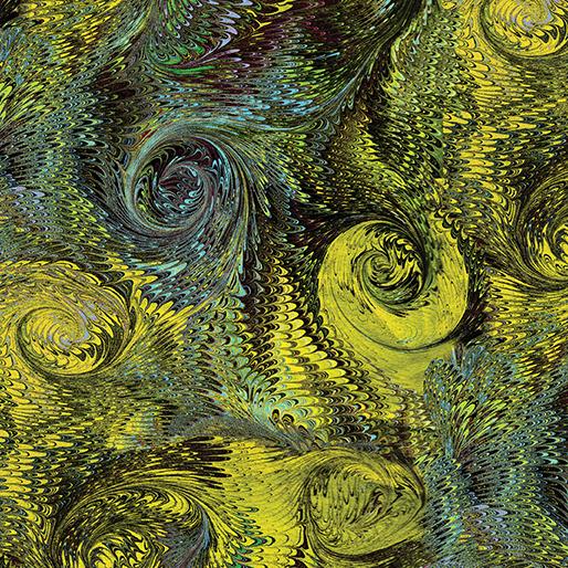Poured Color 2 Whirlwind Lime