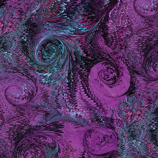 Poured Color 2 WhirlwindViolet