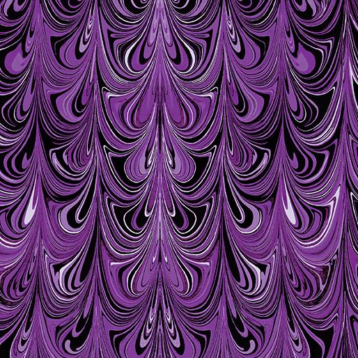 Needle Stars Chandelier Purple
