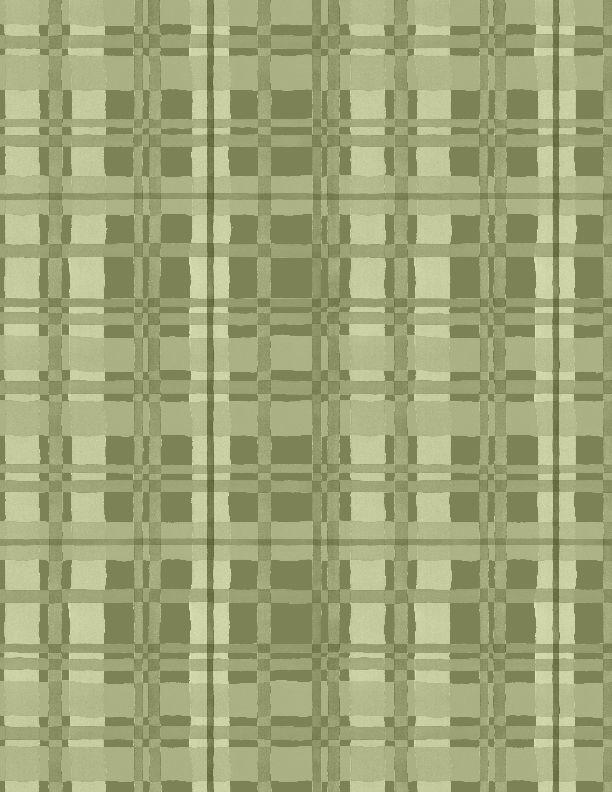 Green Fields Plaid Forest