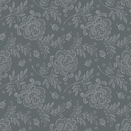 French Mill Grey Lace Rose