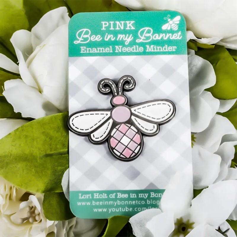 Pink Bee Needle Minder