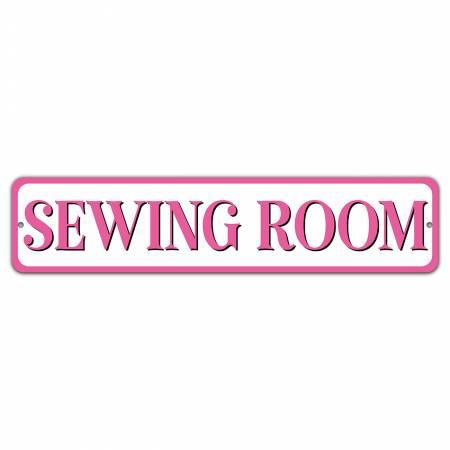 Sewing Room Sign Pink