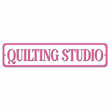 Quilting Studio Sign Pink