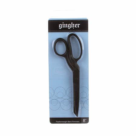 Gingher 8in Featherweight Bent Scissors