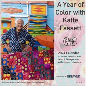 Kaffe Fassett Calendar 2024