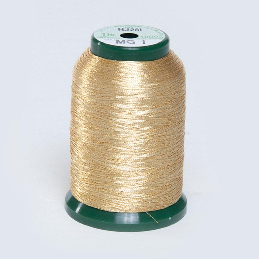 Kingstar Metallic Thread Gold #1 - Quiltique