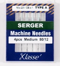 Klasse Serger 16X231 80/12 4-Pack Needles