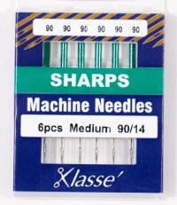 Klasse Sharp/Microtex 90/14 6-Pack Needles
