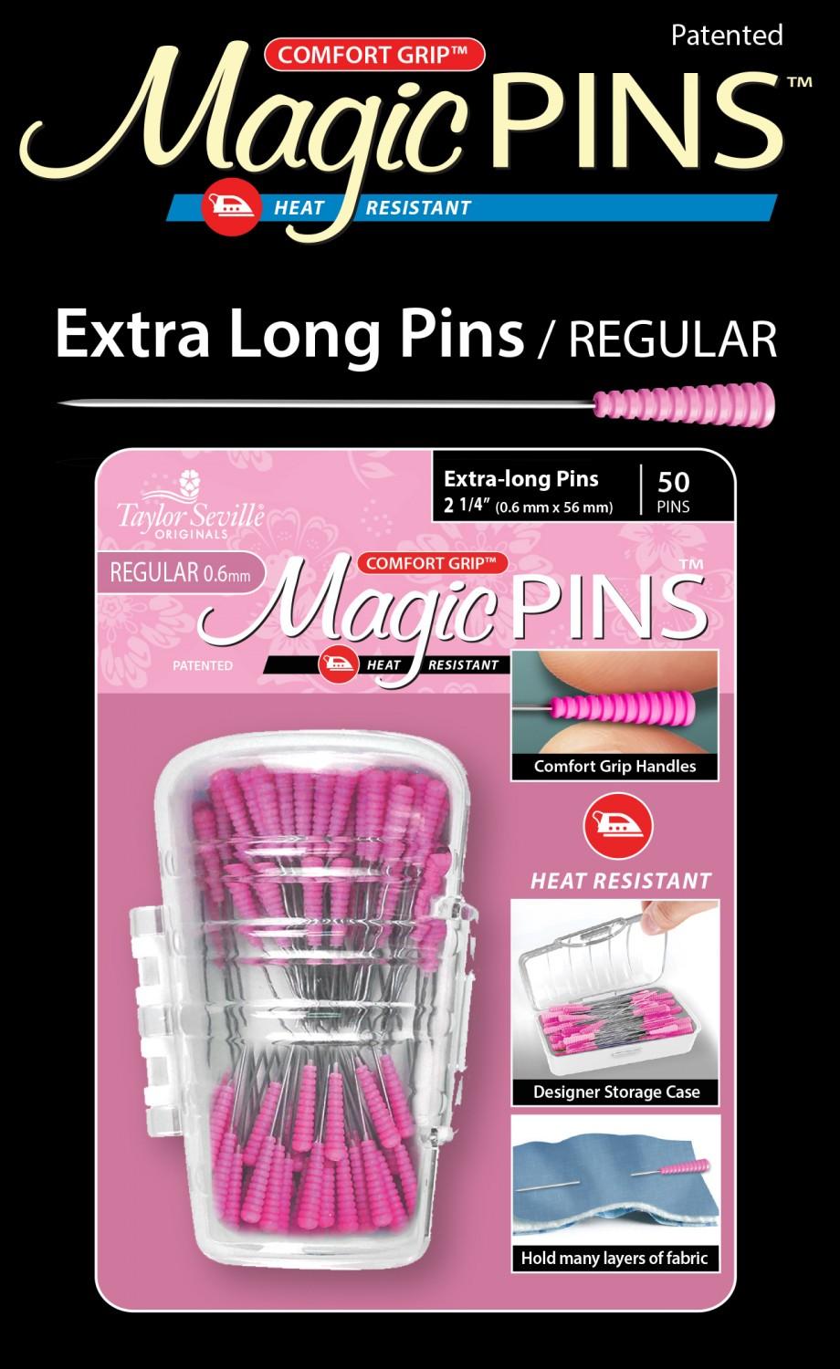 Cofort Grip - Magic Pins 50pc I I I Bay Quilts