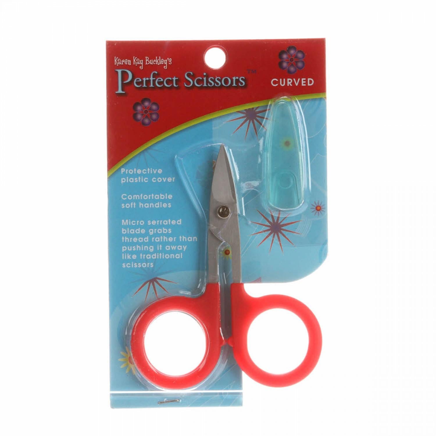 Perfect Scissors Curved 3-3/4inch Red