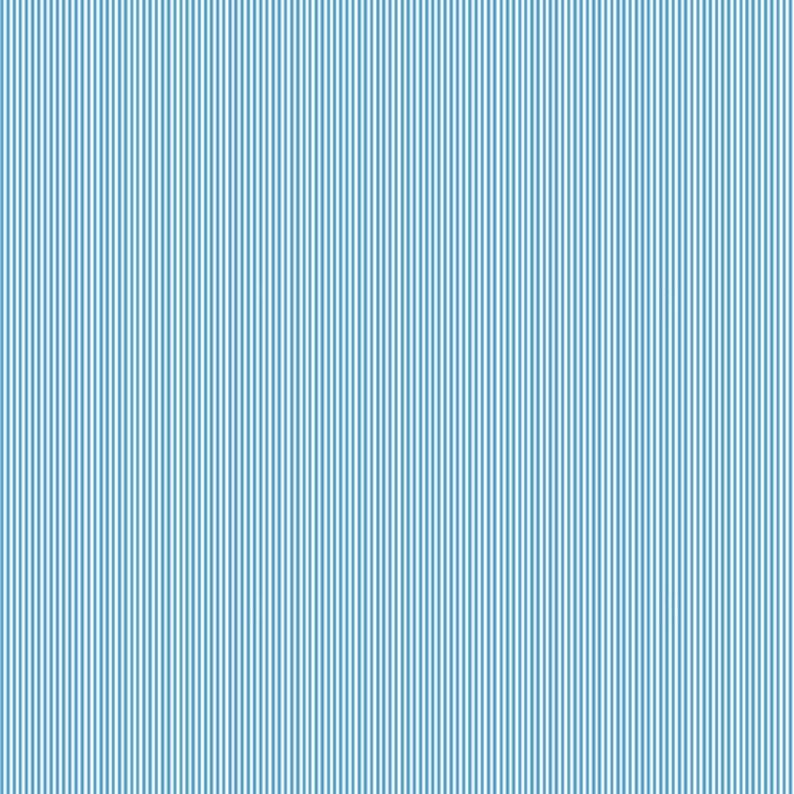 Pinstripes Baby Blue/White*