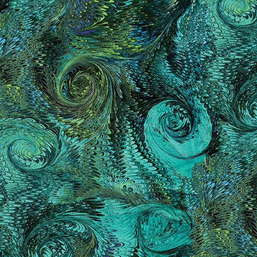 Poured Color 2 Turquoise
