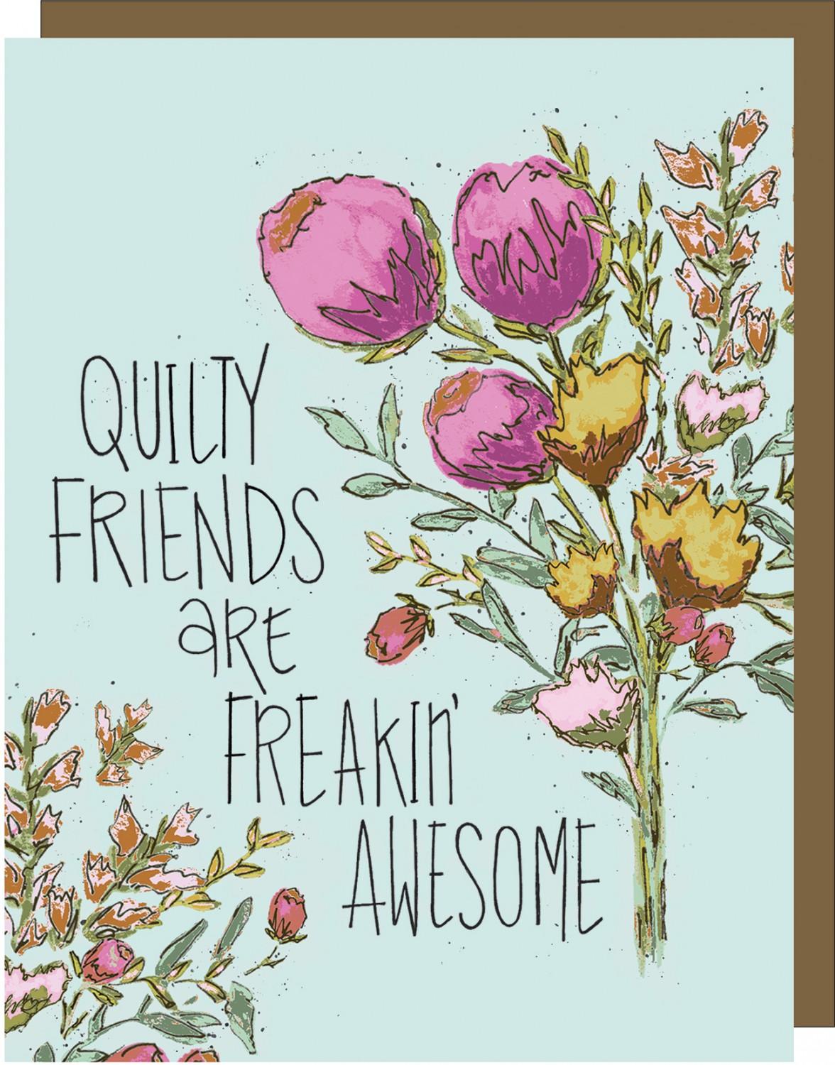 Quilty Frinds Card