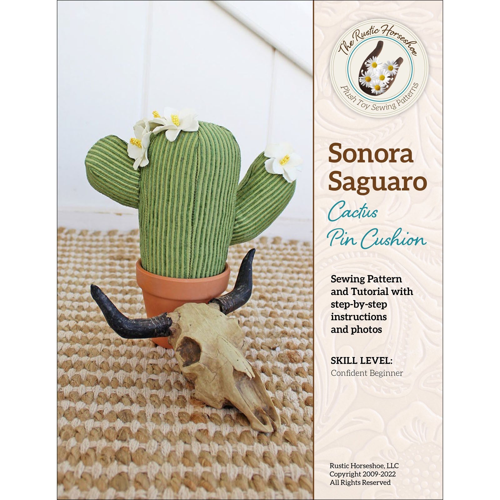 Sonora Saguaro Pincushion Pattern