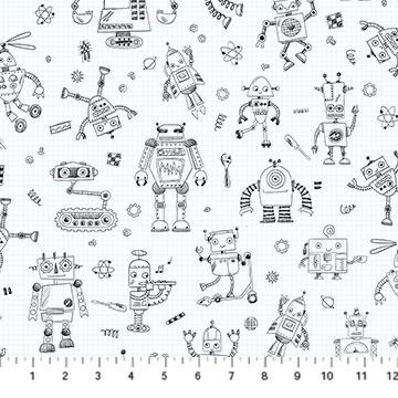 Rollicking Robots Drawing Board