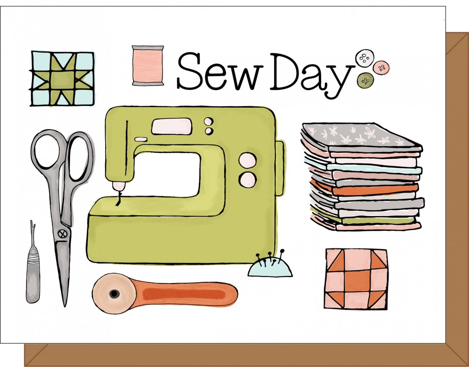 Sew Day Card