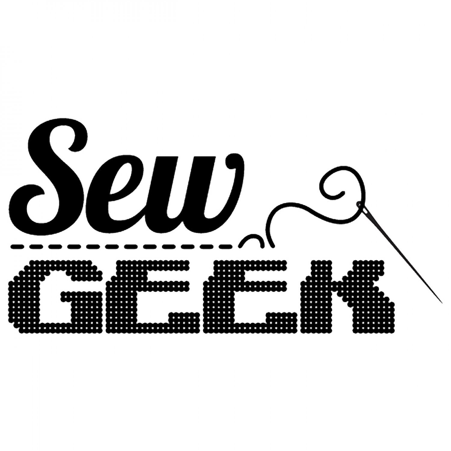 Sew Geek Vinyl Decal