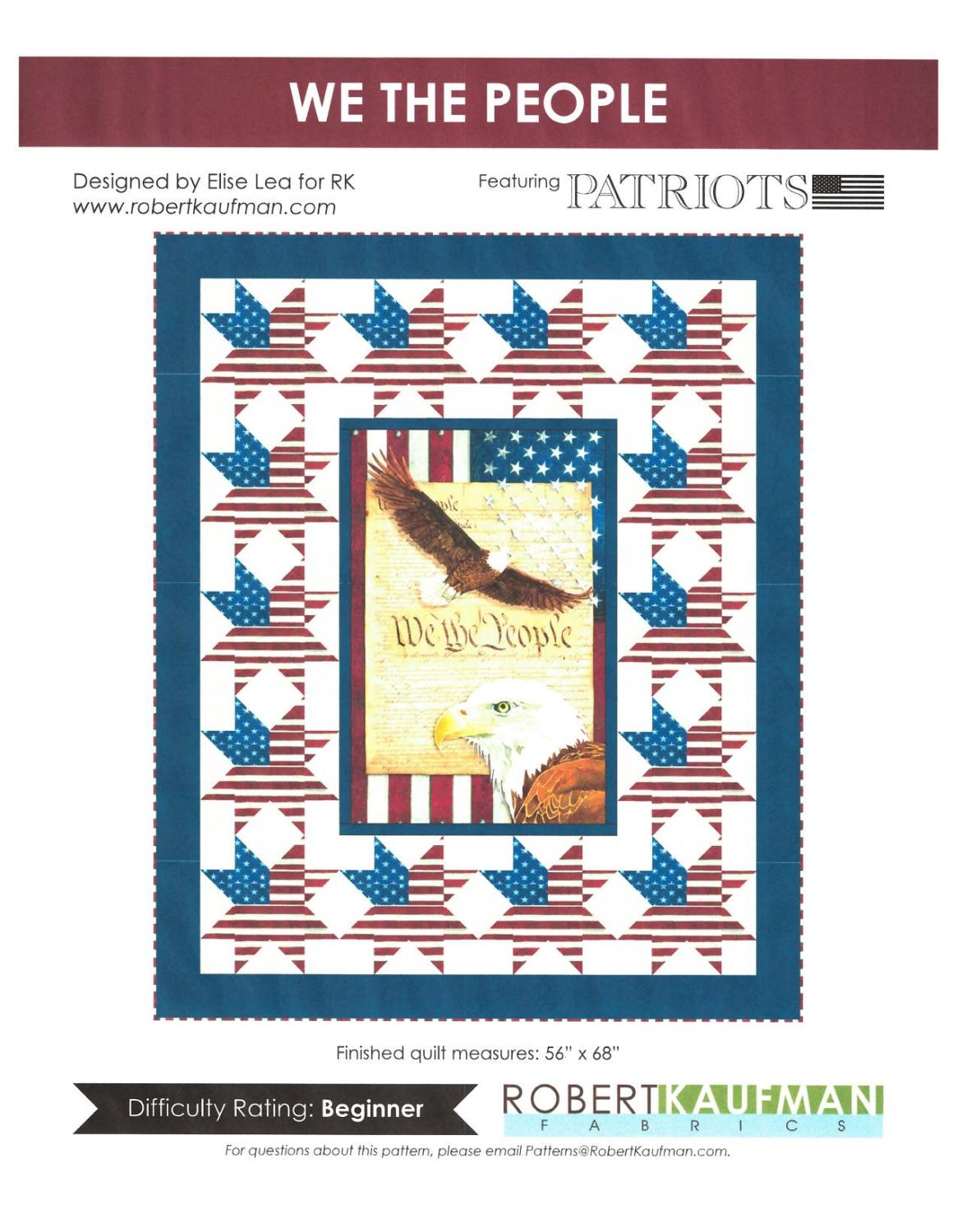 We The People Pattern