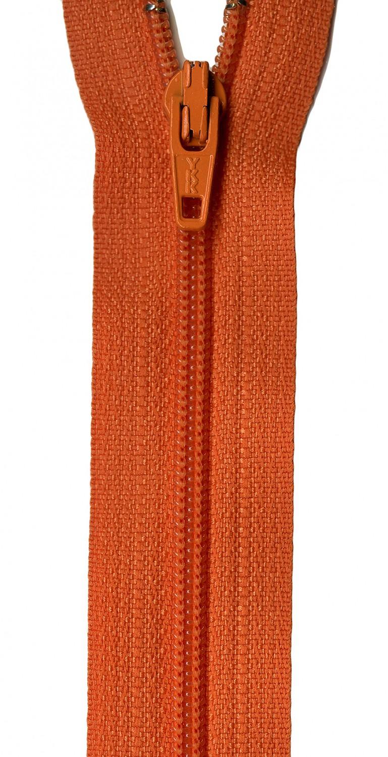 Zipper 14" in Orange Peel