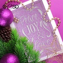 Shimmering Holiday Cards USB