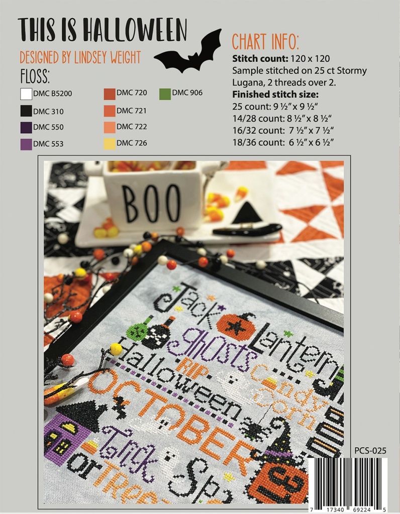 This is Halloween Cross Stitch