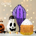 Freestanding Lace Halloween Little Lanterns USB