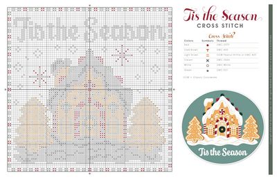 Tis the Season Cross Stitch Pattern