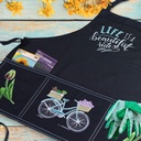 Easy Apron Black 34"x27"