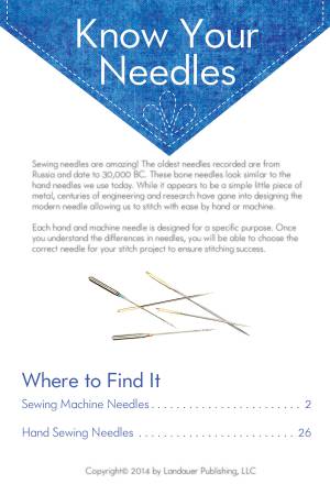 Know Your Needles Pocket Guide