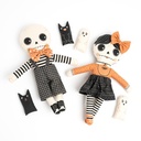 Home Sweet Haunt Skelly Doll Panel 1yd