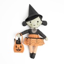 Home Sweet Haunt Witch Doll Panel 24"